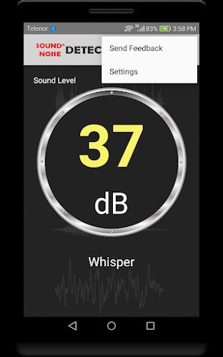 Schermata Sound and Noise Detector 4