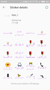 Urdu Sticker RAHI HIJAZI ภาพหน้าจอ 2