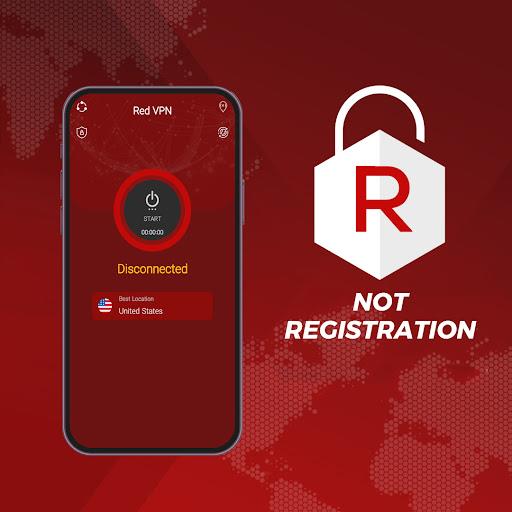 Schermata Red VPN (MOD) 1