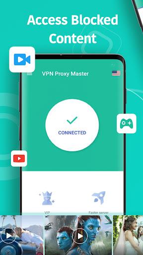 Snap Master VPN: Super Vpn App Ekran Görüntüsü 1