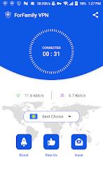 ForFamily VPN (Unlimited VPN) ภาพหน้าจอ 2