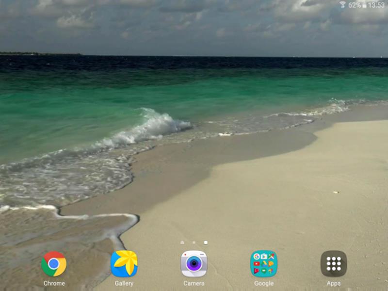 Tropical Beach Live Wallpaper Captura de pantalla 3