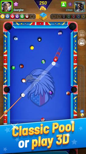 8 Ball Shoot It All - 3D Pool Ảnh chụp màn hình 1