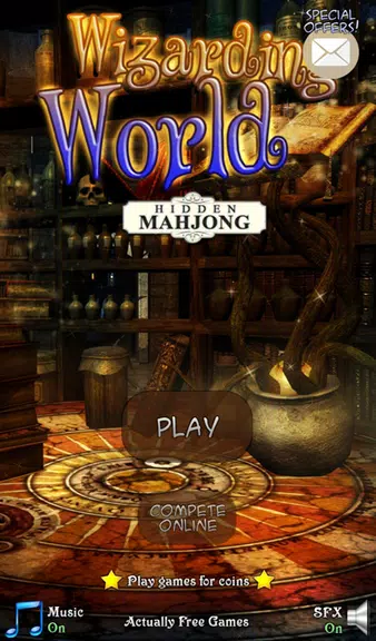 Mahjong: A Wizards World ภาพหน้าจอ 1