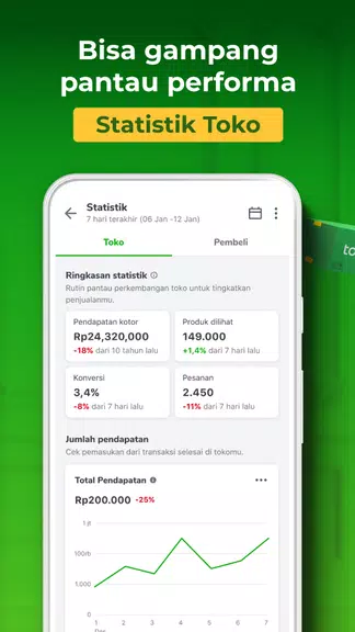 Tokopedia Seller Schermafbeelding 4