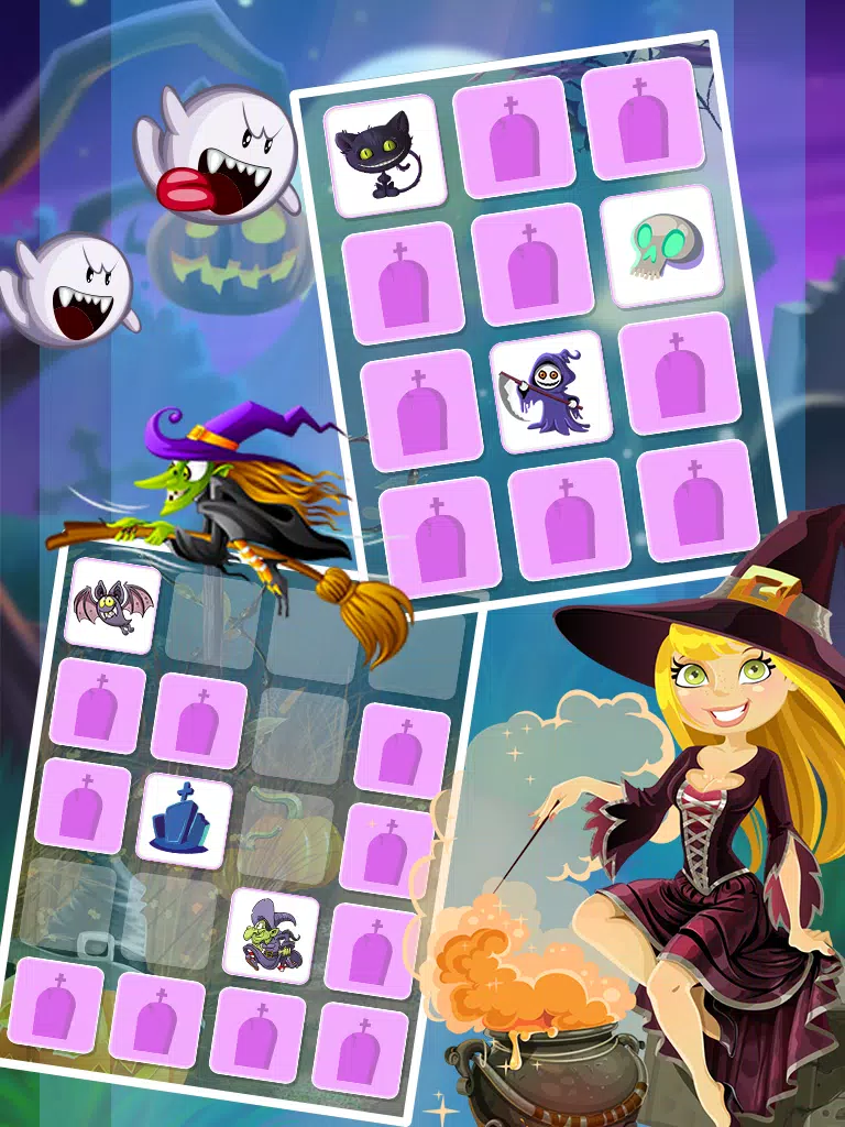 Halloween Memory Game Screenshot 2