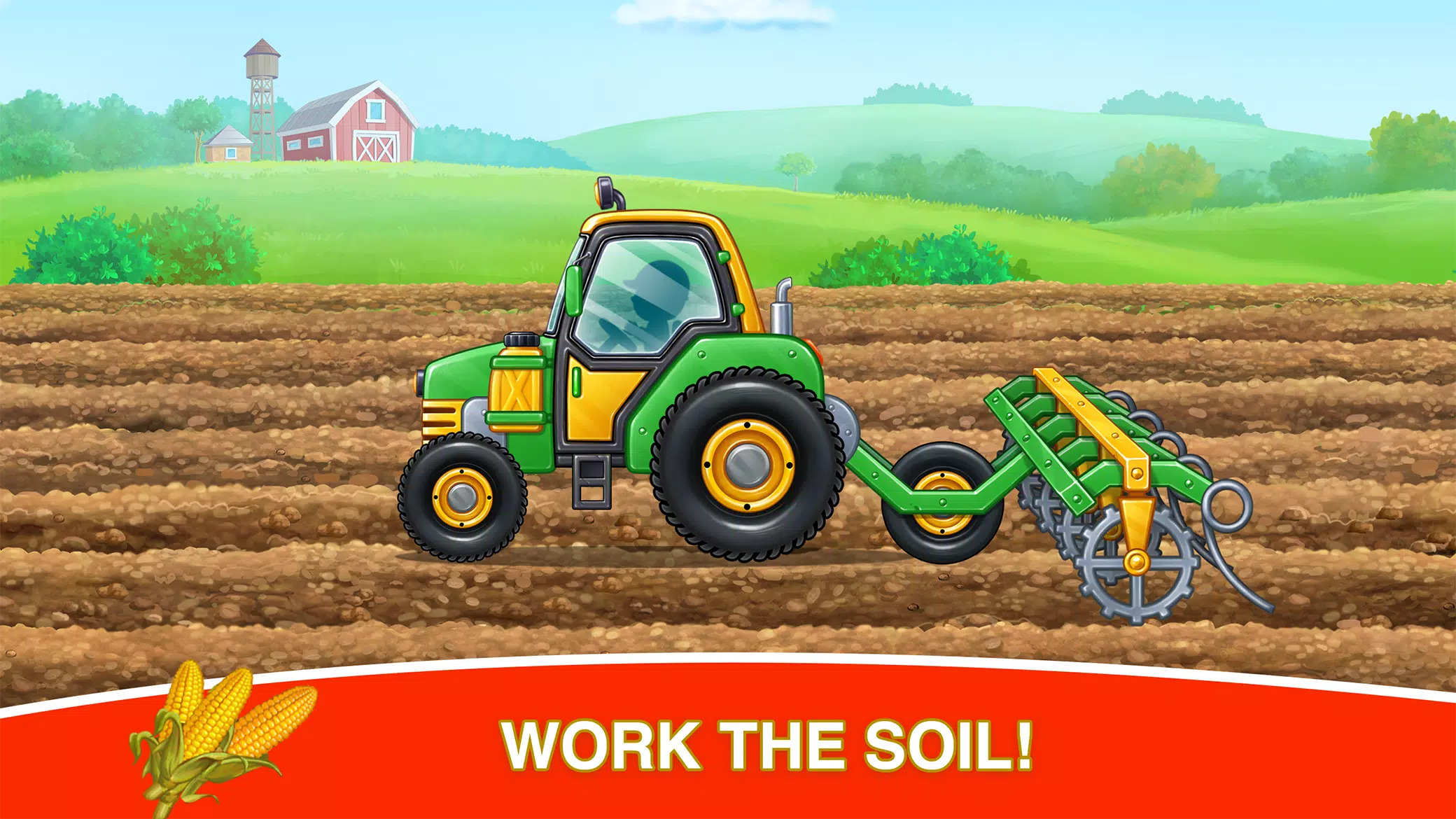 Corn Harvest Baby Farming Game Schermafbeelding 2