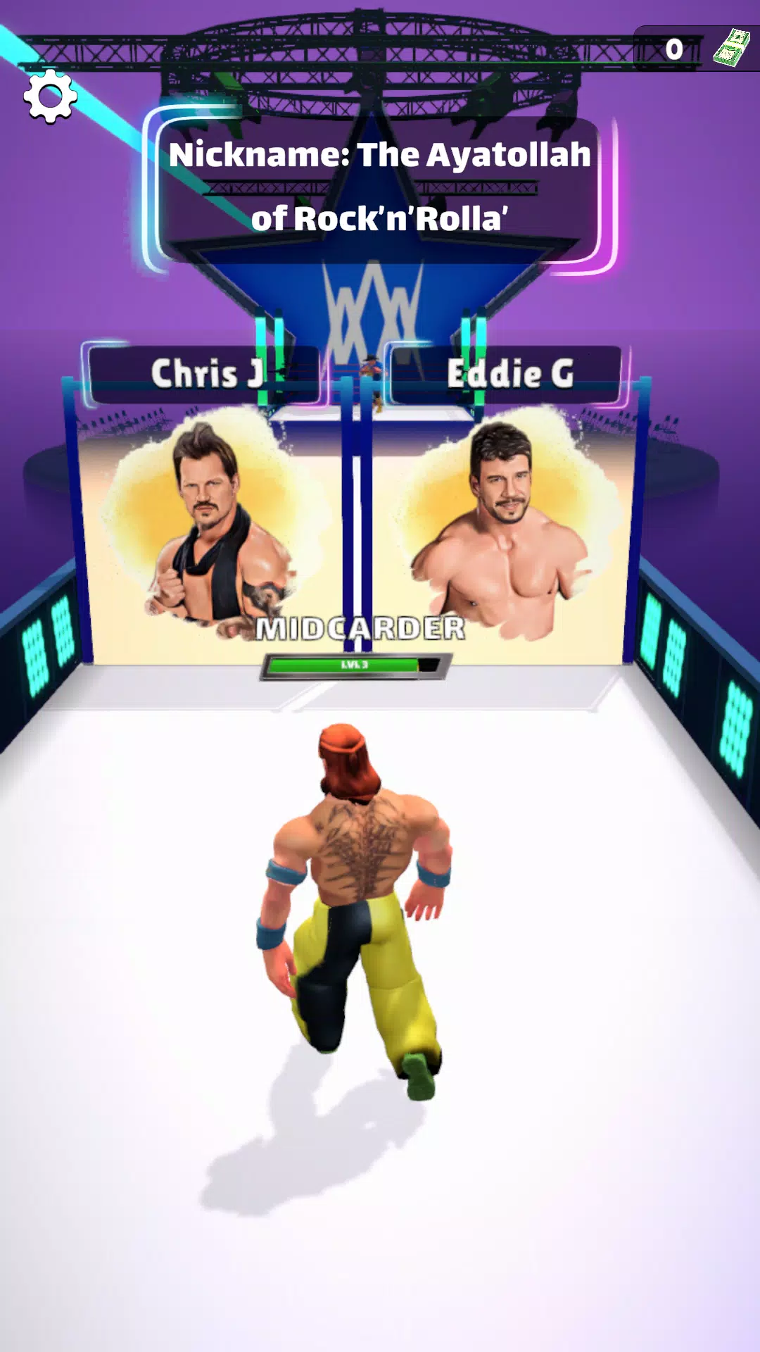 Wrestling Trivia Run 스크린샷 1