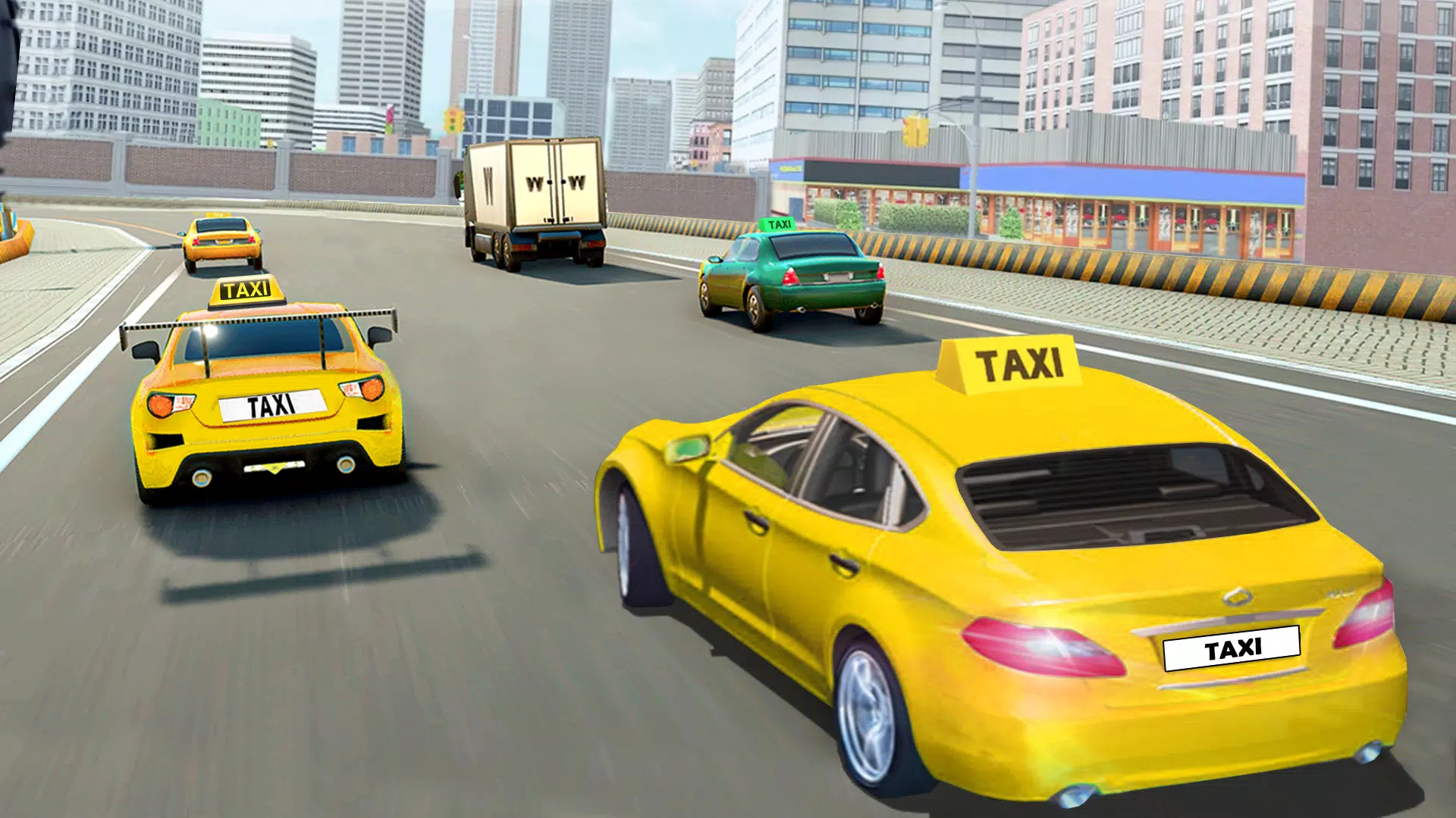 City Taxi Games-Taxi Car Games Screenshot 3