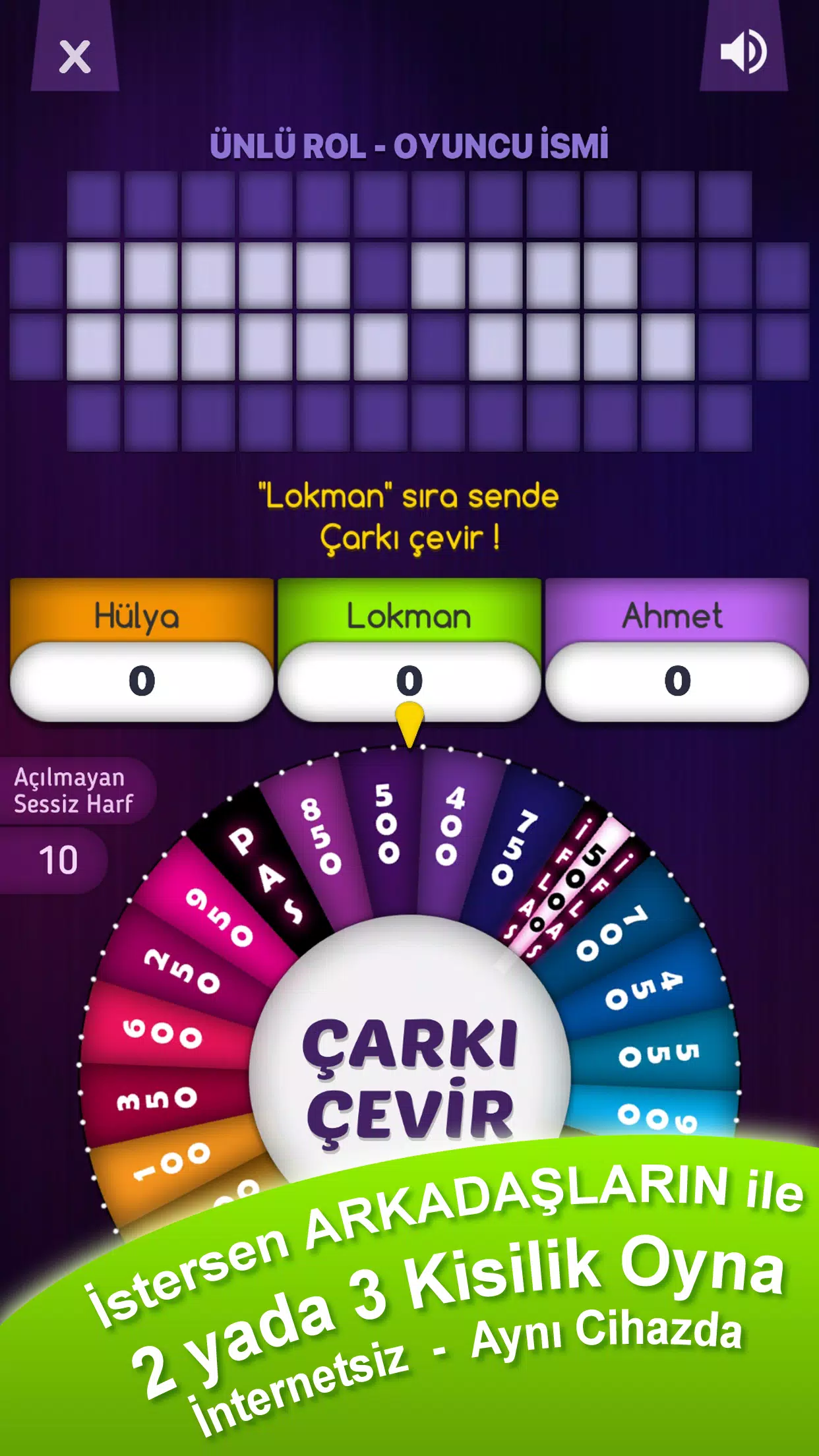 Çarkıfelek Mobil - Zarf Seç應用截圖第2張