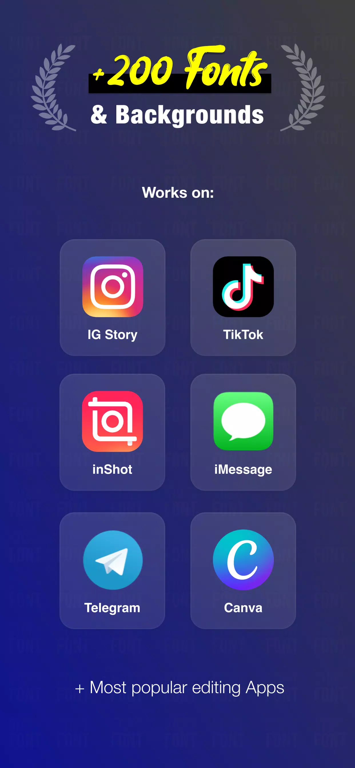 StoryFont for Instagram Story Zrzut ekranu 2