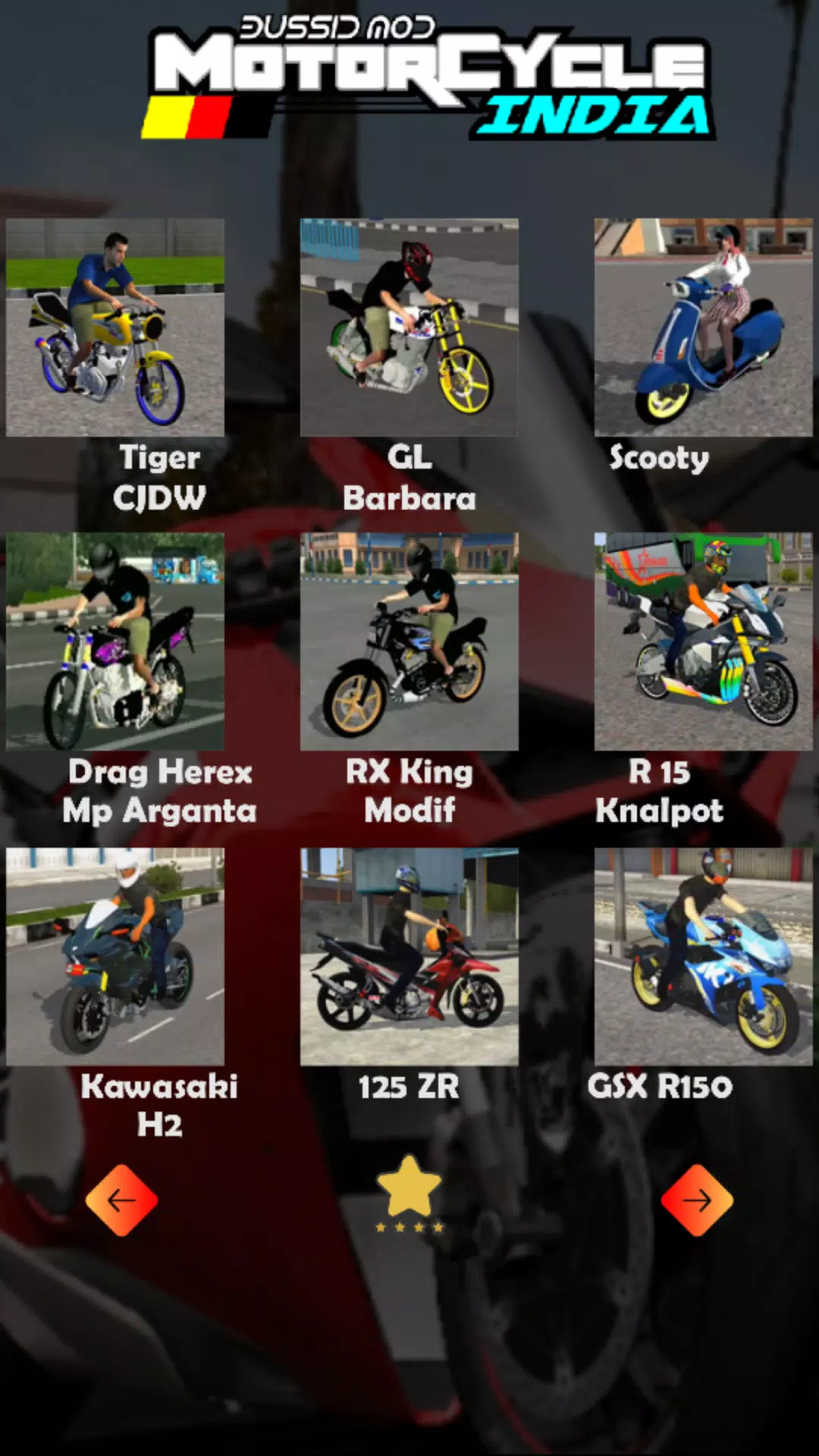Bussid Mod Motorcycle India Captura de pantalla 4