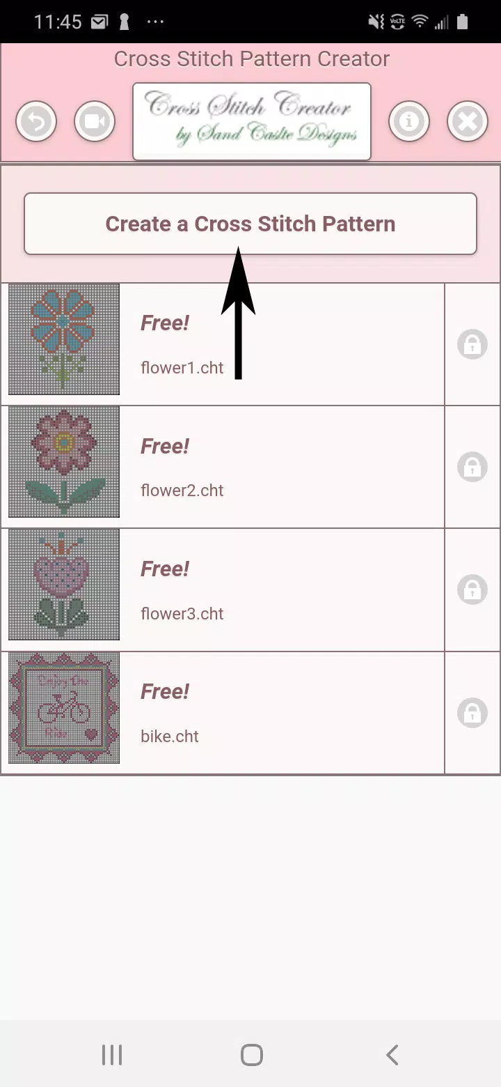 Cross Stitch Pattern Creator Screenshot 1