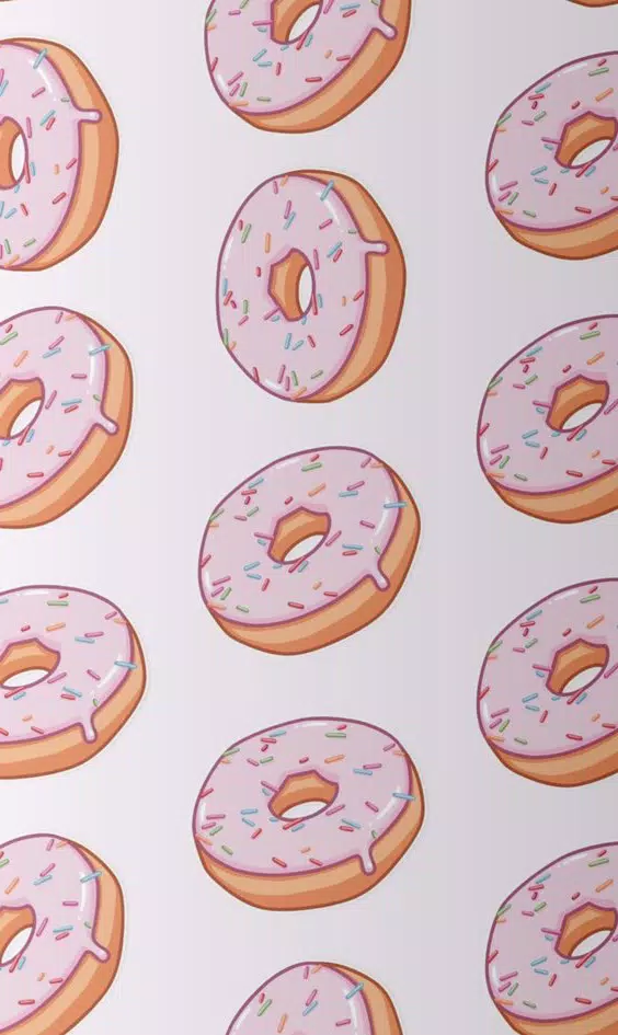 Cute Donut Wallpaper HD 4K应用截图第3张