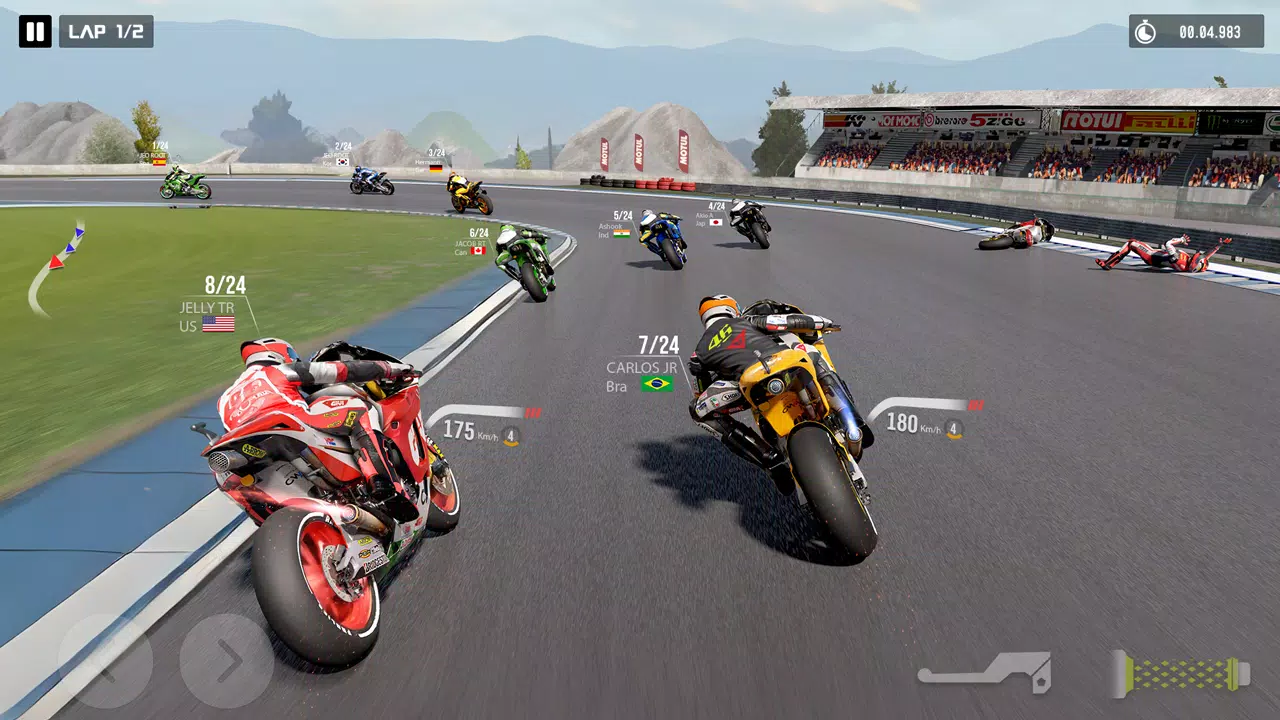 Moto Max: Bike Racing Games 3D Captura de tela 2