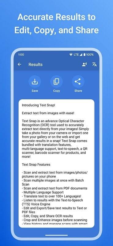 Text Snap - Image to Text Скриншот 3