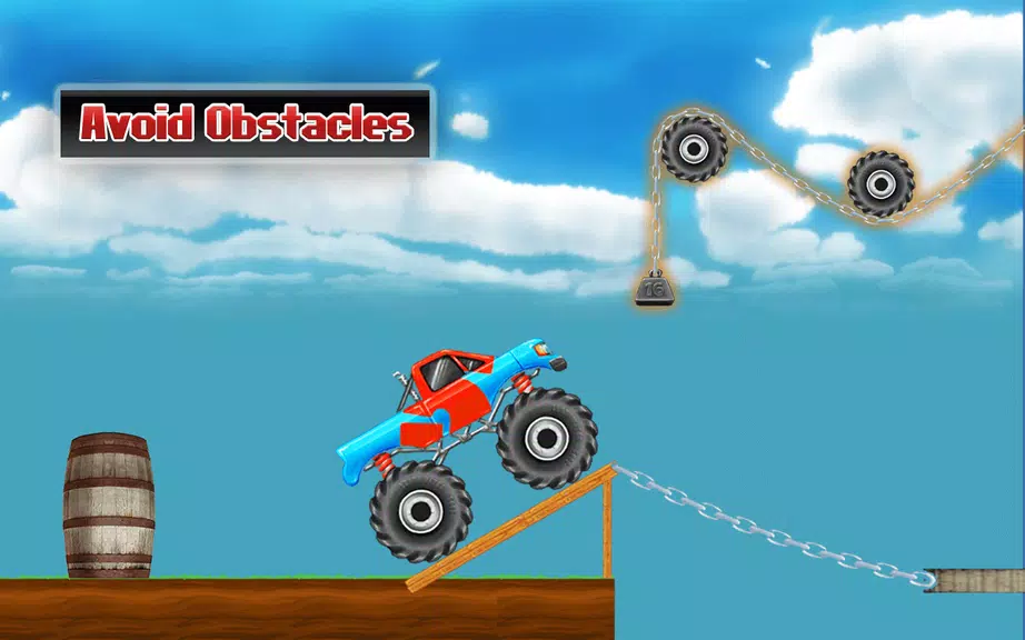 Rope Bridge Racer Car Game स्क्रीनशॉट 1