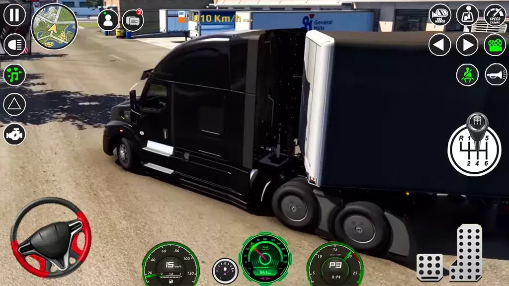 American Cargo City Driving 3D Schermafbeelding 4