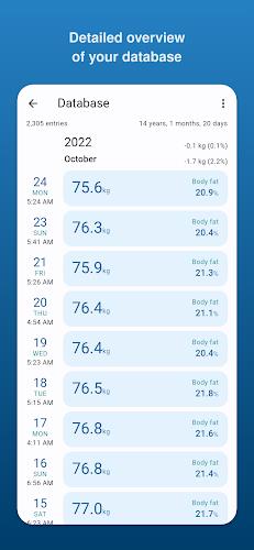 Libra Weight Manager ဖန်သားပြင်ဓာတ်ပုံ 3