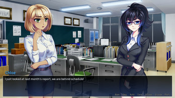 Office Girls and Games [Demo] Tangkapan skrin 1