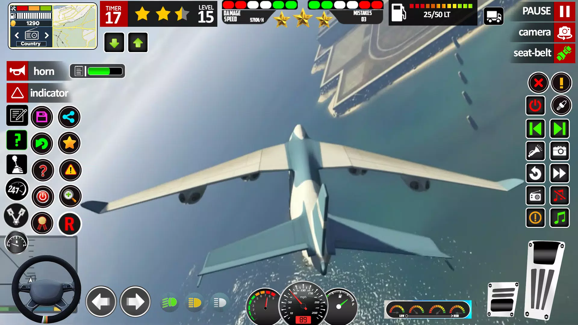 Plane Game Flight Simulator 3d Скриншот 1