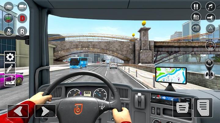 Bus Simulator Bus Driving Game Schermafbeelding 3