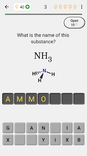 Schermata Chemical Substances: Chem-Quiz 2