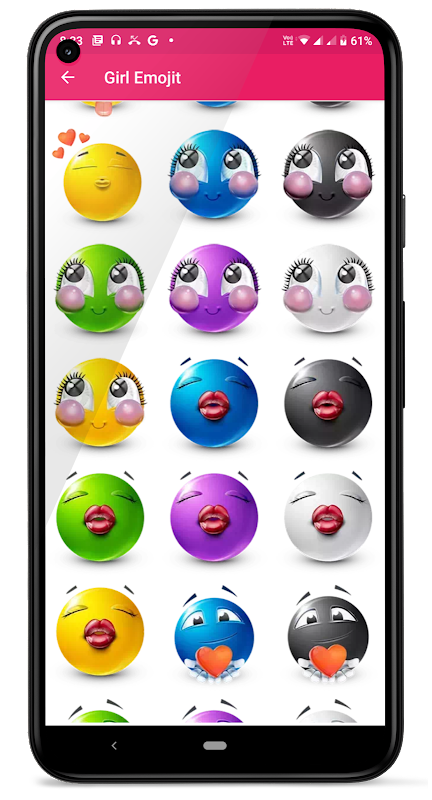 Kiss Me Love Stickers: Kiss Me Wallpaper スクリーンショット 2