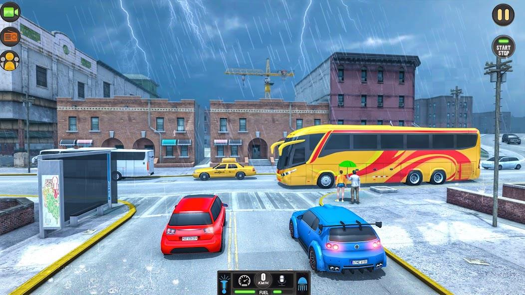 Coach Bus Simulator Games Mod Schermafbeelding 2