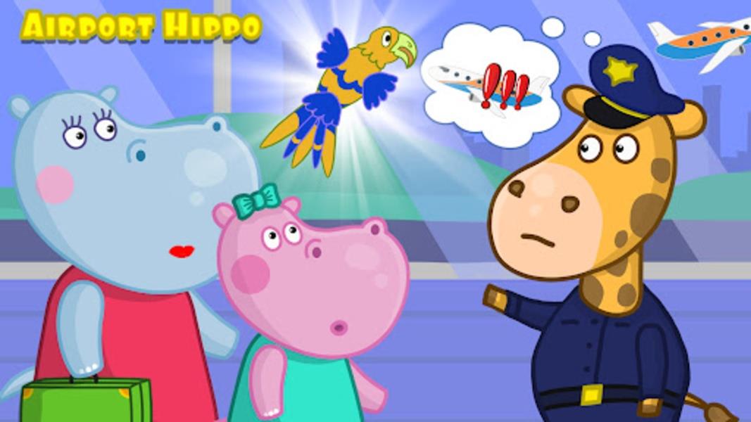 Hippo: Airport adventure Captura de pantalla 2