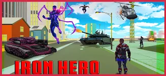 Spider Hero vs Iron Avenger ဖန်သားပြင်ဓာတ်ပုံ 2