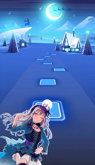 Anime Tiles Hop - Piano Music Captura de pantalla 2