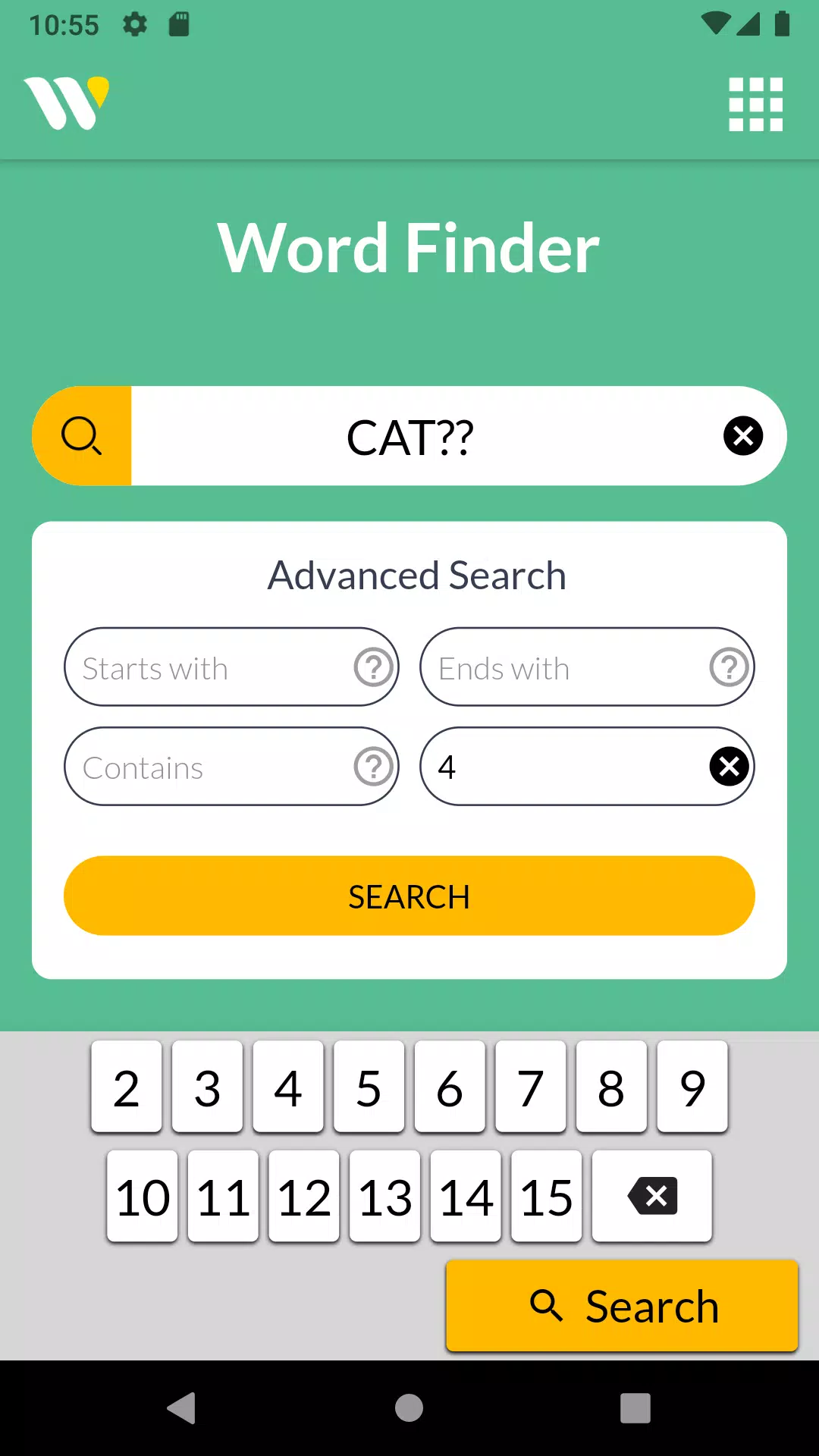 Wordfinder by WordTips スクリーンショット 4