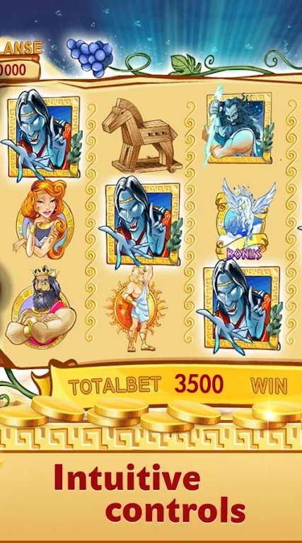 Greek Legends Slots 스크린샷 2