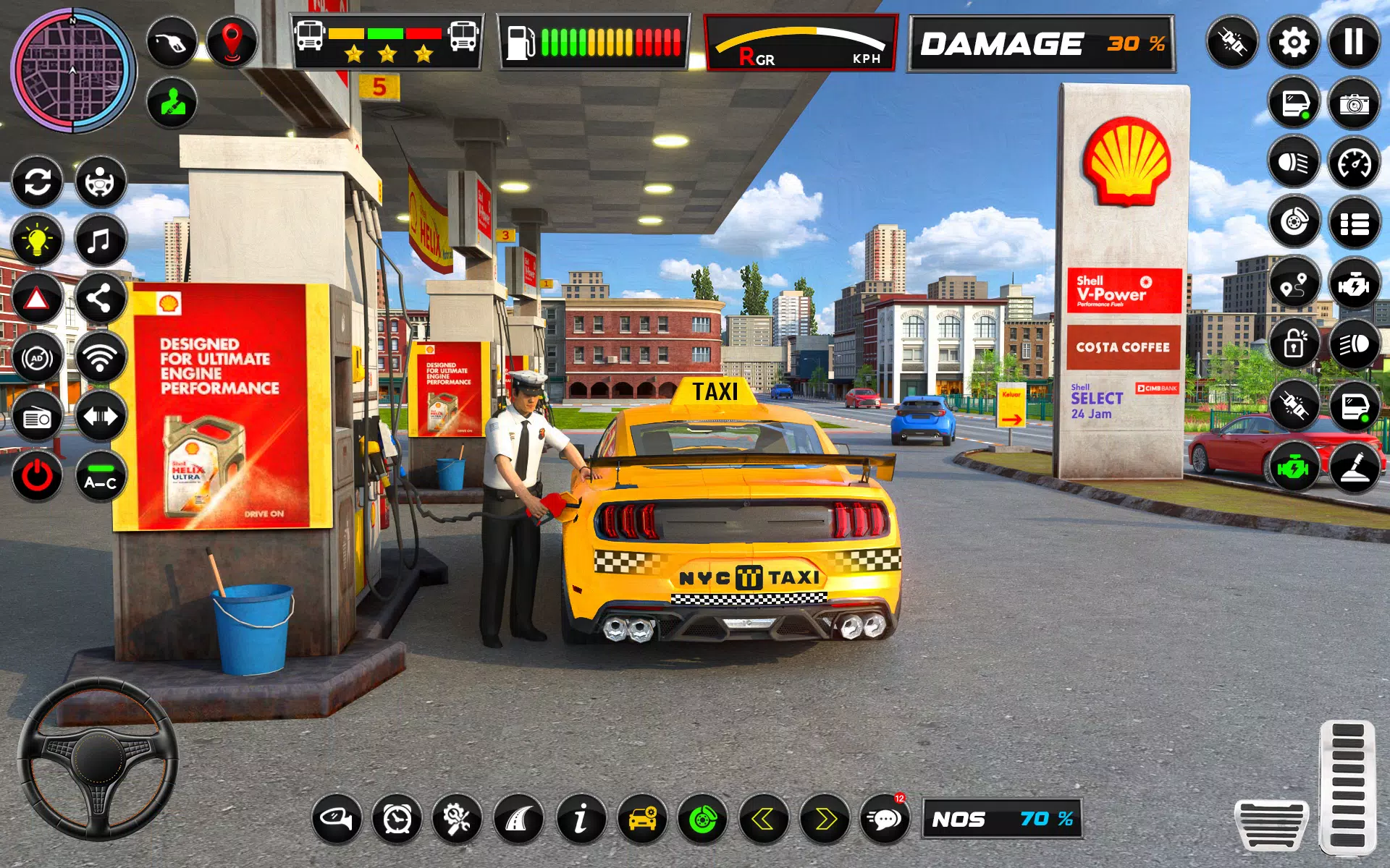 Taxi Simulator USA: City Drive應用截圖第4張