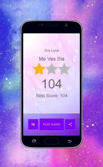 Piano Tiles - Soy Luna Girls Game Schermafbeelding 4