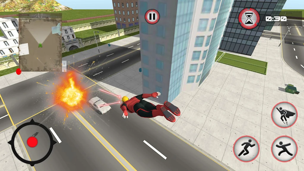 Superhero: Monster City Battle Screenshot 3