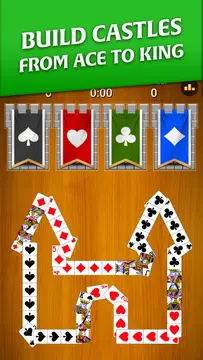 Castle Solitaire: Card Game Tangkapan skrin 2