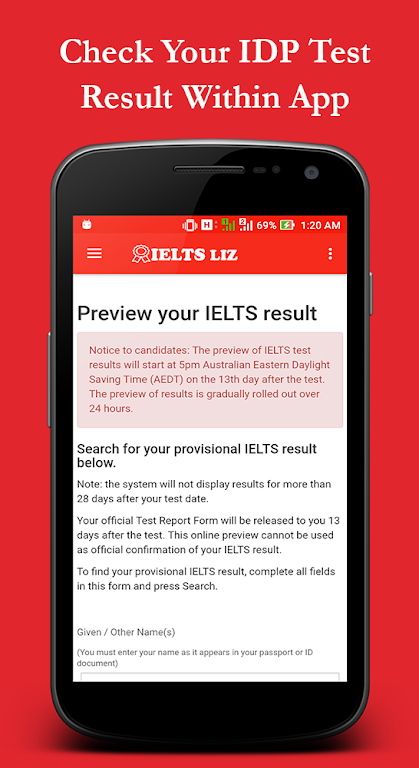 IELTS Liz स्क्रीनशॉट 1