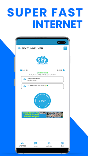 Sky Tunnel VPN スクリーンショット 2