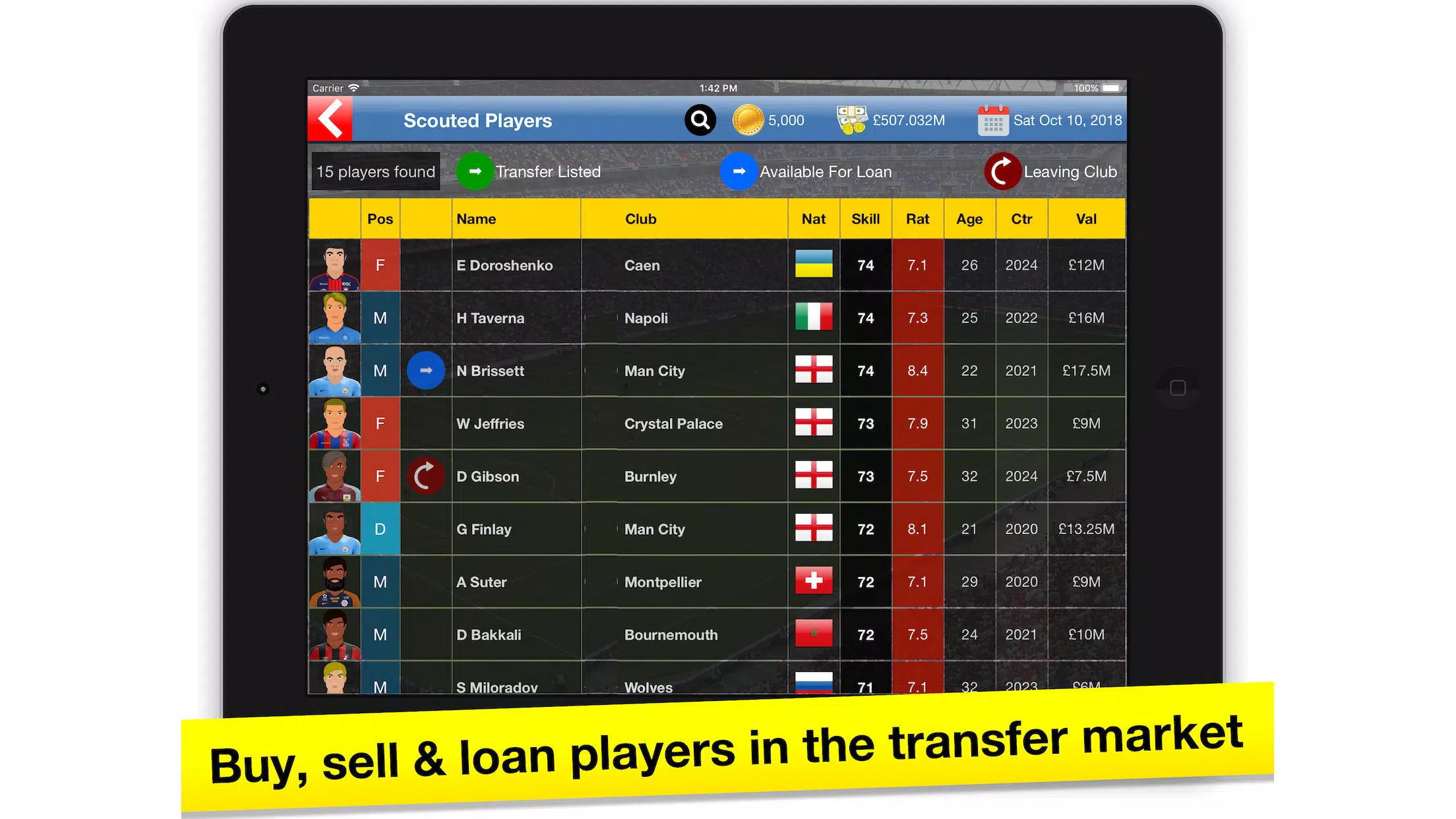 Soccer Tycoon 스크린샷 3