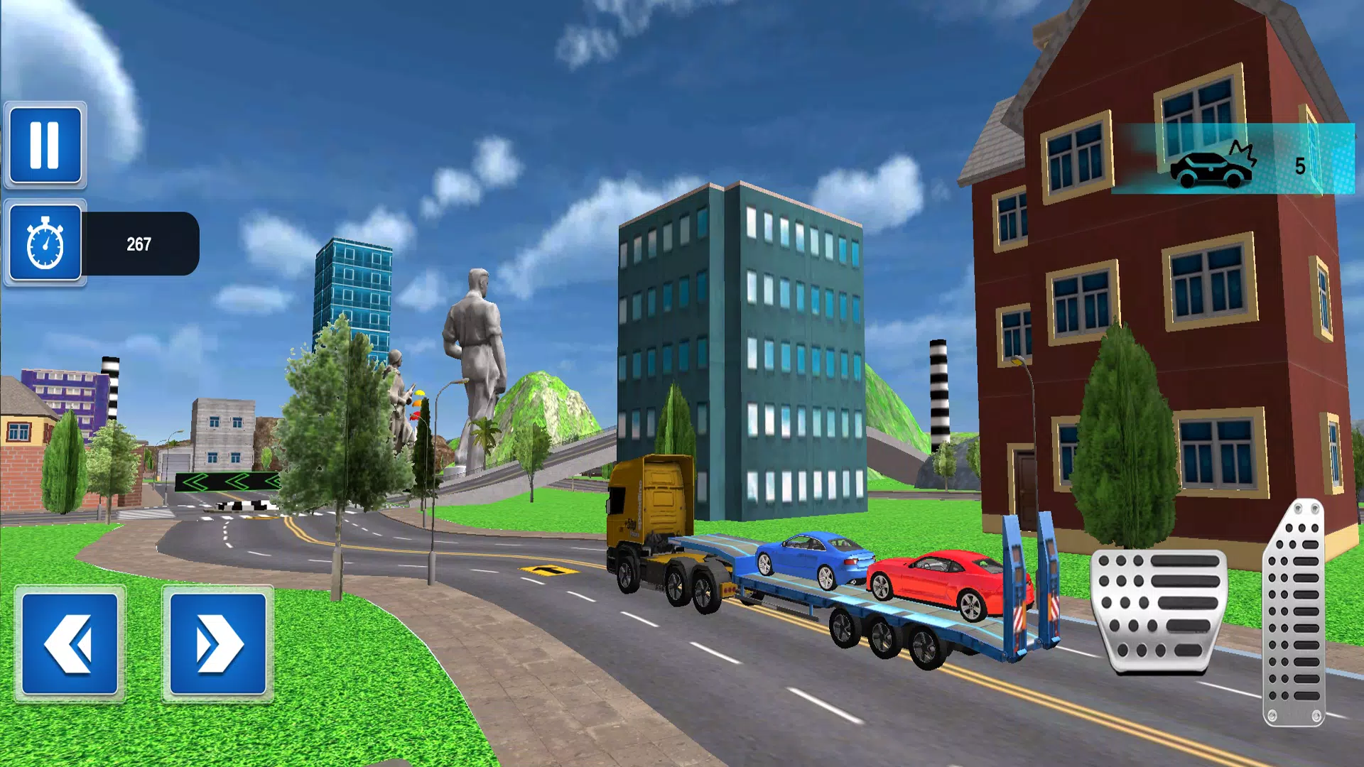Truck Transport Game Simulator Скриншот 3