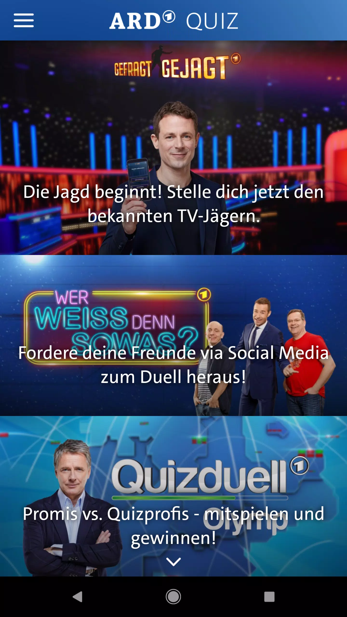 ARD Quiz Screenshot 1