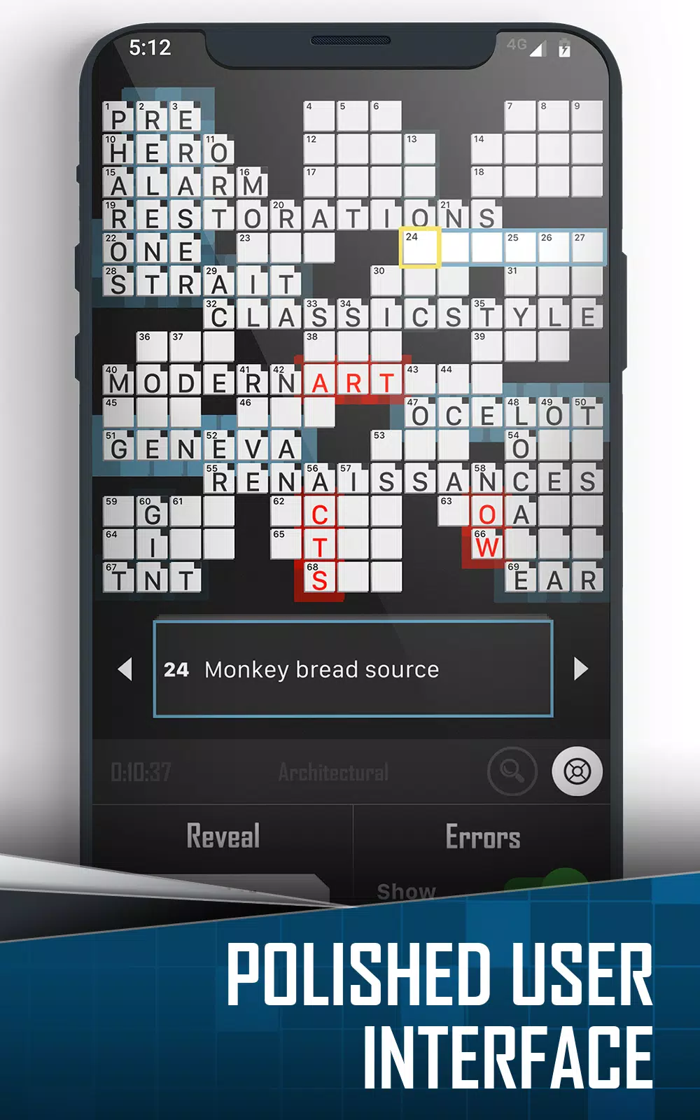 Crossword Puzzle Redstone Capture d'écran 3