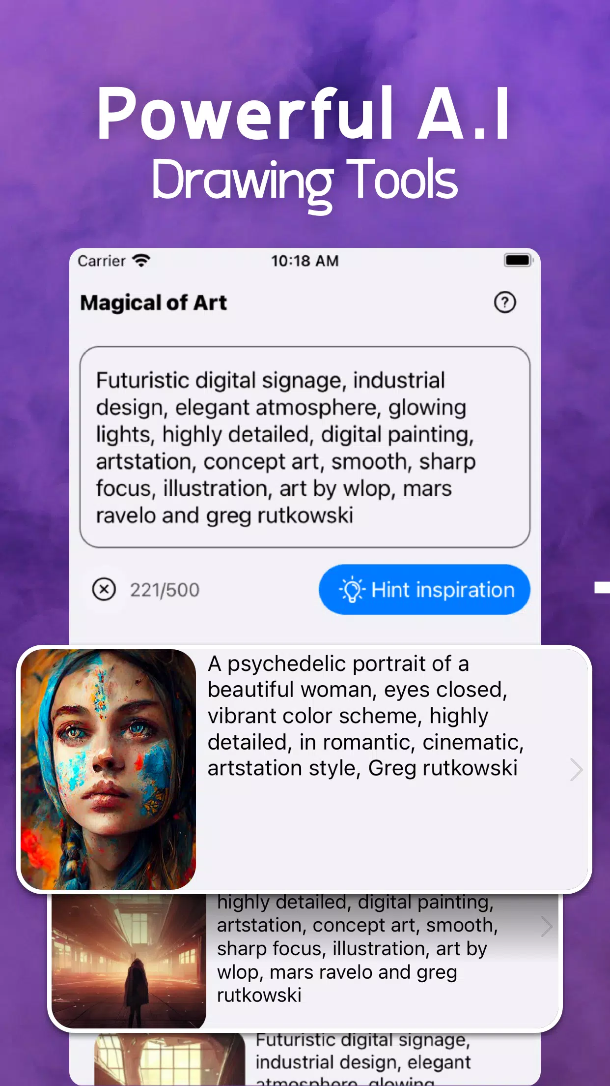 AI Generated Art Generator Скриншот 2