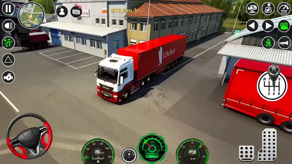 American Cargo City Driving 3D Schermafbeelding 3