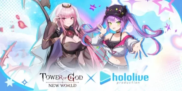 上帝之塔与两个新的SSR+角色启动了其Hololive合作