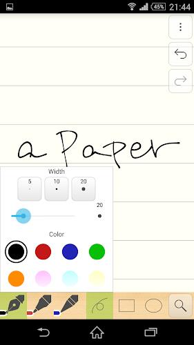 Handwriting memo a Paper ภาพหน้าจอ 1
