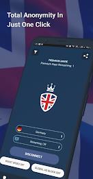 VPN UK: Fast VPN with Adblock Schermafbeelding 1