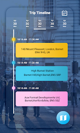 Map Location Timeline Schermafbeelding 2